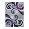 Flash Furniture Purple 4' x 5' Distressed Abstract Area Rug OKR-RG1100-45-PU-GG - alternate 4